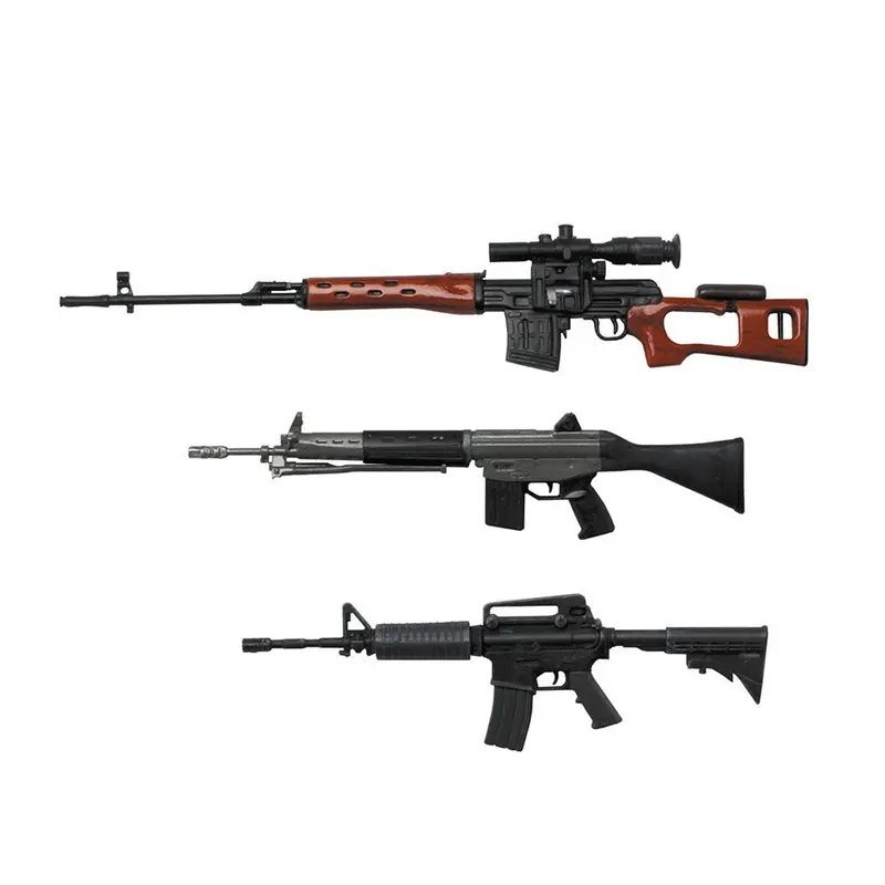 1/12 Realistic Weapon Series: Realistic Rifles 1