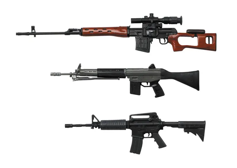 1/12 Realistic Weapon Series: Realistic Rifles 2