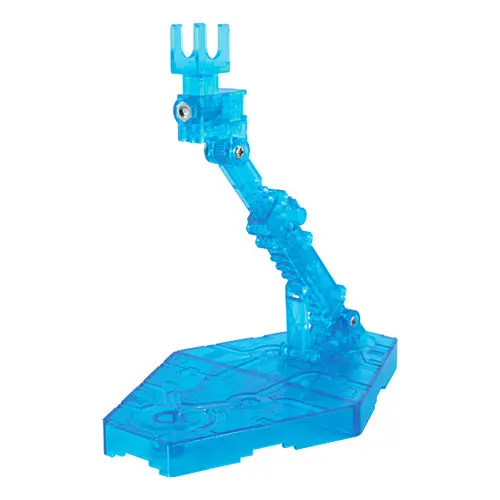 1/144 Display Stand Action Base 2 Clear Blue 1