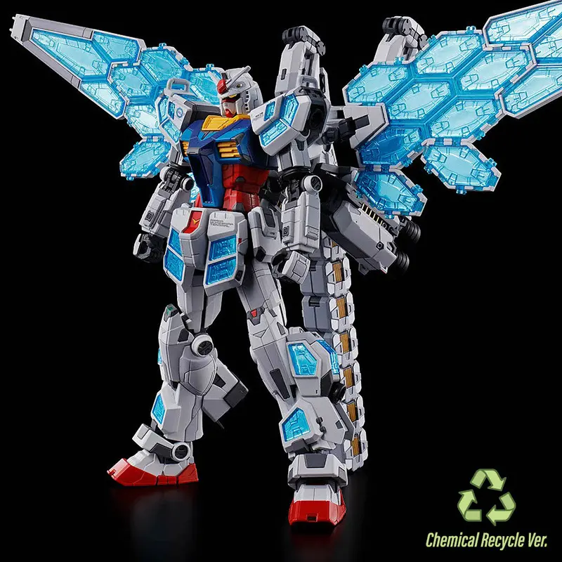 1/144 Rx-78F00/E Gundam (Ex-001 G.L.R.S.S. Feather Unit) Chemical Recycle Ver. 1