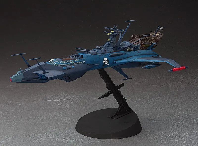 1/1500 Cw08 Space Pirate Battleship Arcadia Second Ship (Phantom Death Shadow Conversion) 2
