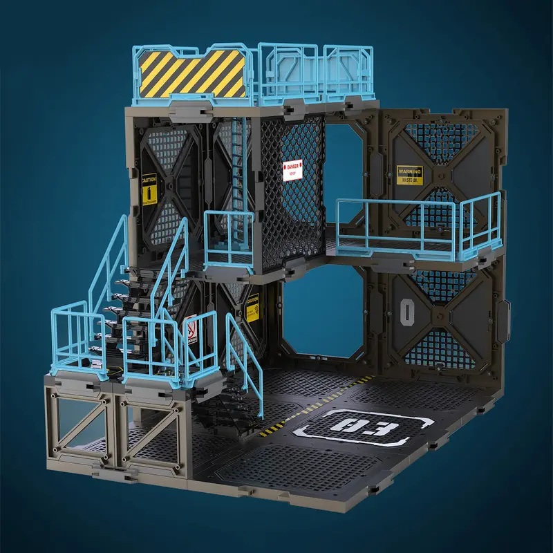 1/24 Diorama Building Set Sib03 Fortifications-A 1