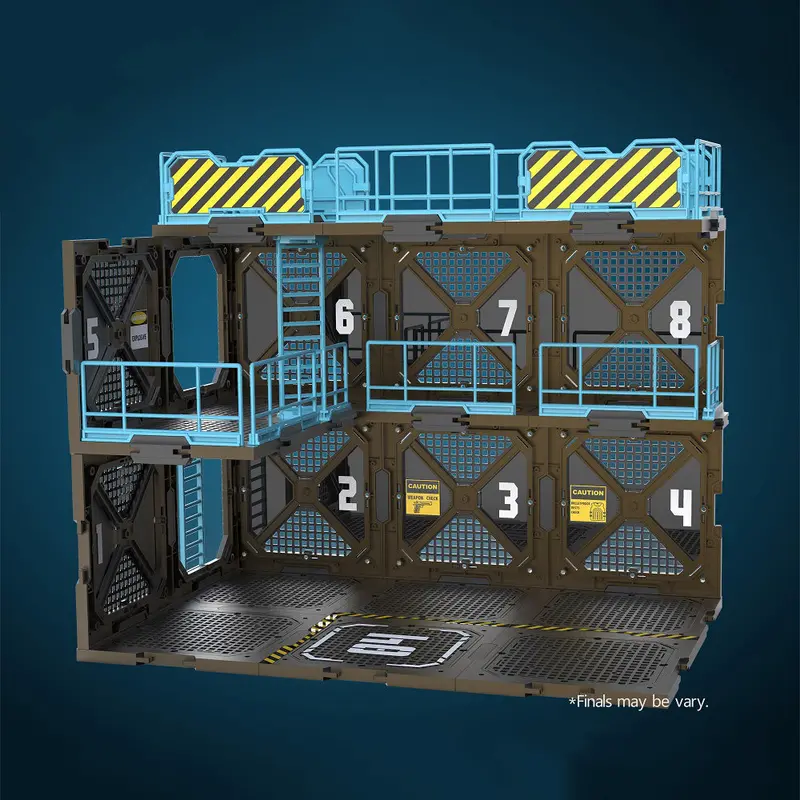 1/24 Diorama Building Set Sib04 Fortifications-B 1
