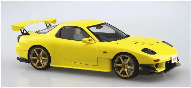 1/24 Fd3s Rx-7 Project D Specification With Keisuke Takahashi 2