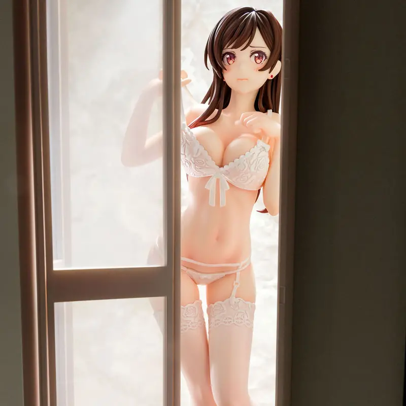 1/6 Chizuru Mizuhara In See-Through Lingerie Angel White Ver. (Rent-A-Girlfriend) 1