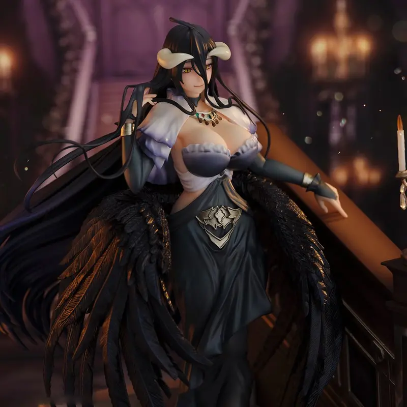 1/7 Albedo Jet Black Dress Ver. (Overlord) 1