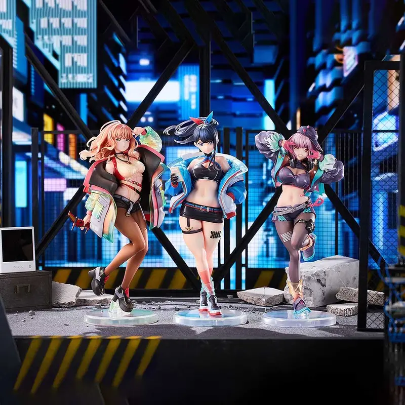 1/7 Dreamy Divas Ver. Figure Set (Gridman Universe) 1