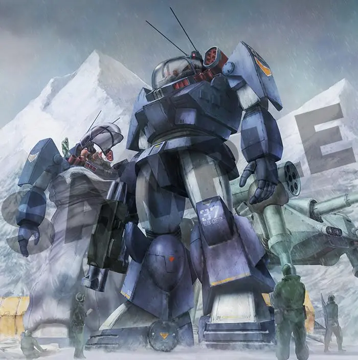 1/72 Combat Armors Max11: Soltic Ht128 Big Foot (Fang Of The Sun Dougram) 2