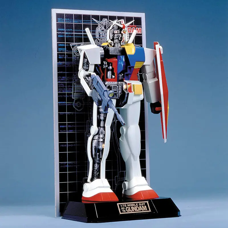 1/72 Rx-78-2 Gundam Mechanic Model 1