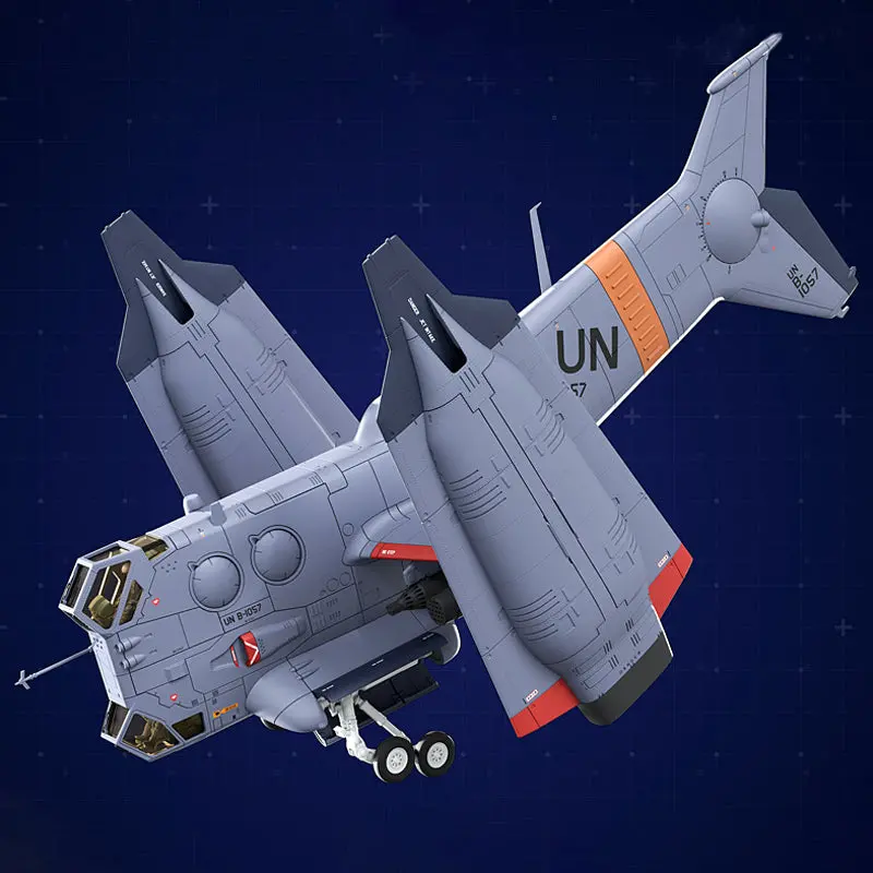 1/72 Yagr-3B Unaf Close Air Support Vtol Aircraft Model Kit Ver. (Evangelion: 3.0+1.0 Thrice Upon A Time) 1
