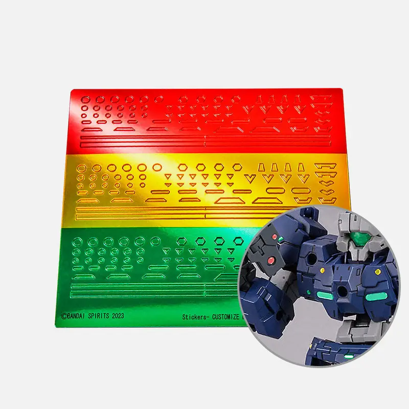 30Mm Customize Material 02 (3D Metallic Stickers) 1