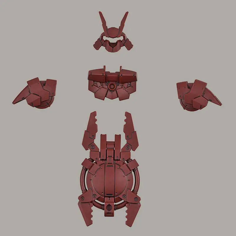 30Mm Op-05 Option Armor For Close Fighting (Portanova/Dark Red) 1