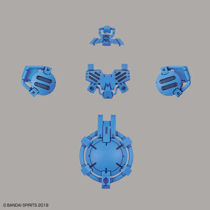 30Mm Op-08 Option Armor For Special Squad (Portanova/Light Blue) 2