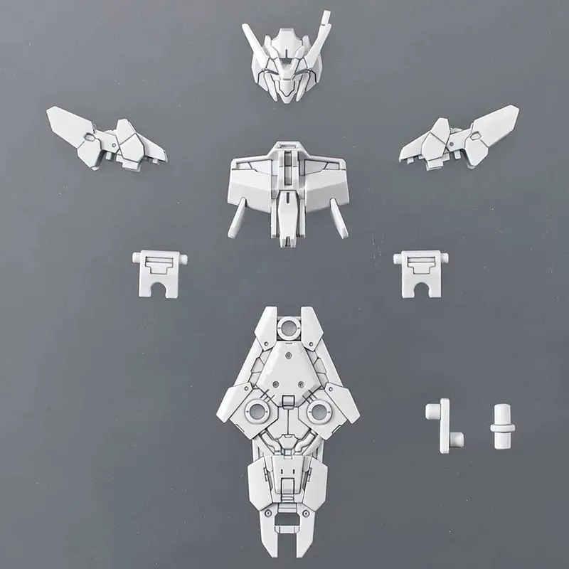 30Mm Op-09 Option Armor For Commander (Alto/White) 1