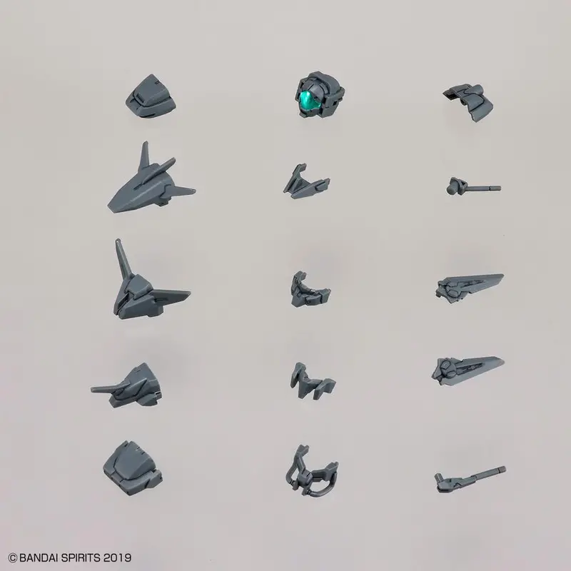 30Mm W-14 Option Parts Set 6 (Customize Heads A) 2