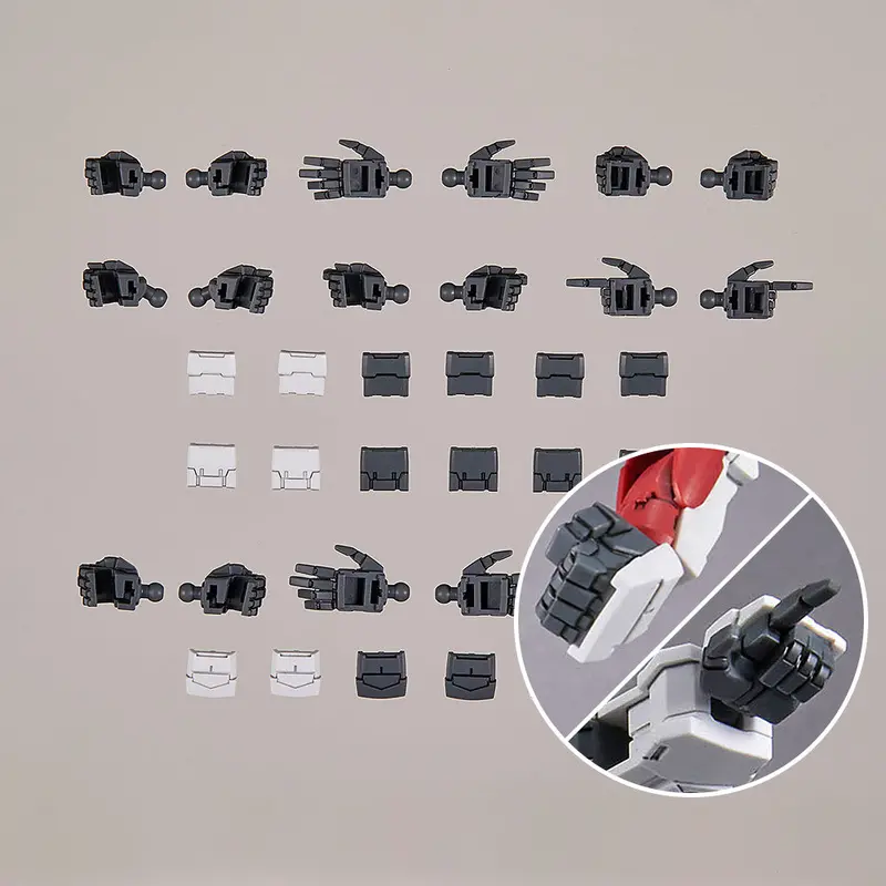 30Mm W-23 Option Parts Set 12 (Hand Parts / Multi-Joint) 1