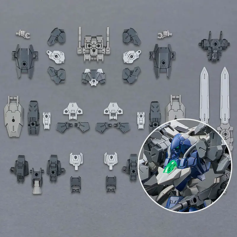 30Mm W-35 Option Parts Set 20 (Full Armor Unit 1) 1