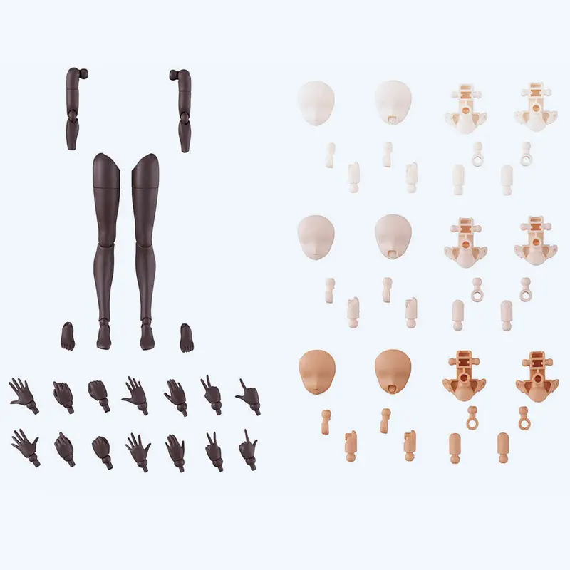 30Ms Option Body Parts Arm Parts & Leg Parts [Brown] 1