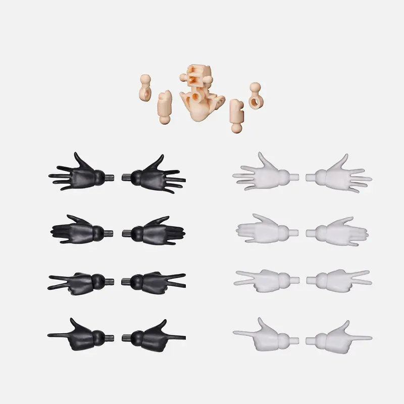 30Ms Option Hand Parts [White/Black] 1