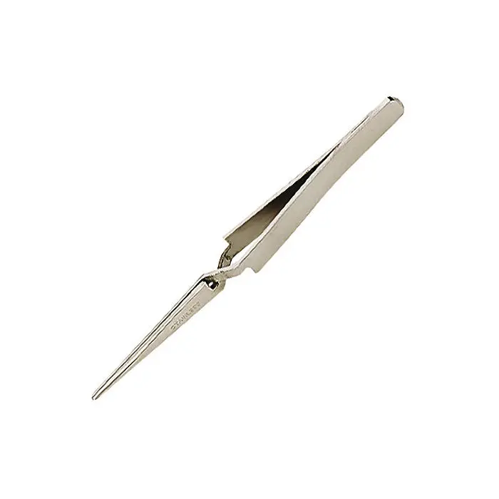 4.5" Fine-Tip Reverse Tweezers 1