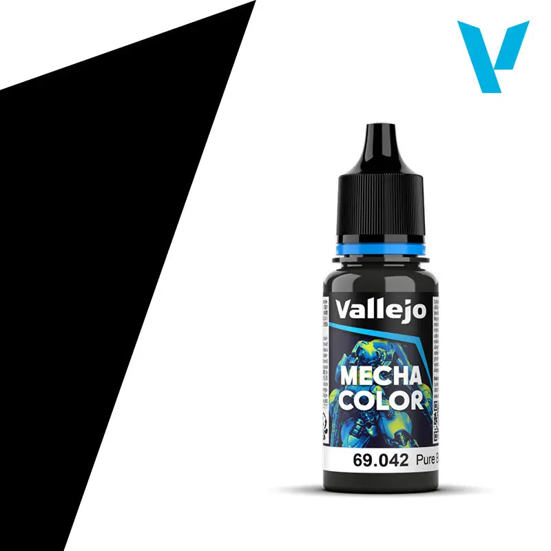69.042 Vallejo Mecha Color Pure Black 1
