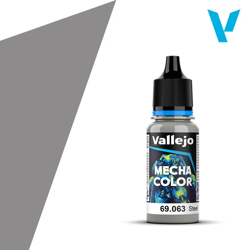 69.063 Vallejo Mecha Color Steel Metallic 1