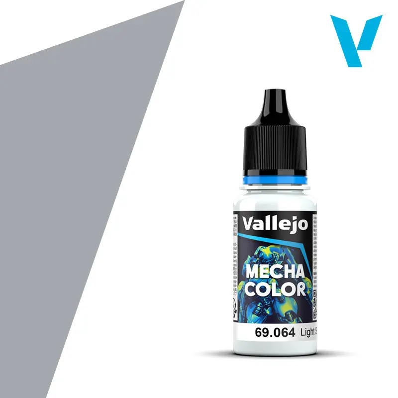 69.064 Vallejo Mecha Color Light Steel Metallic 1