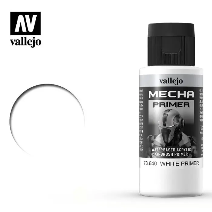 73.640 Vallejo Mecha Color White Primer 60Ml 1