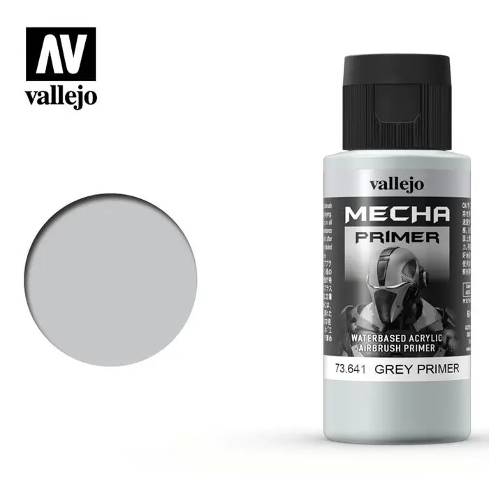 73.641 Vallejo Mecha Color Gray Primer 60Ml 1