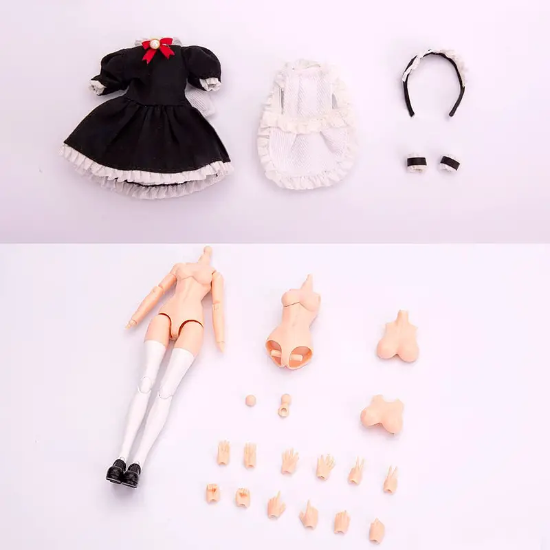 A.T.K.Girl Maid Outfit + Figure Body Pack 1