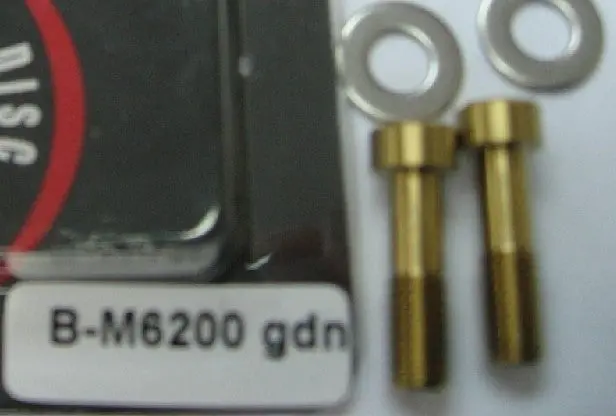 A2z B-M6200 鈦螺絲(1包兩粒) / A2z B-M6200 Titanium Bolts(2Pcs/Bag) 1