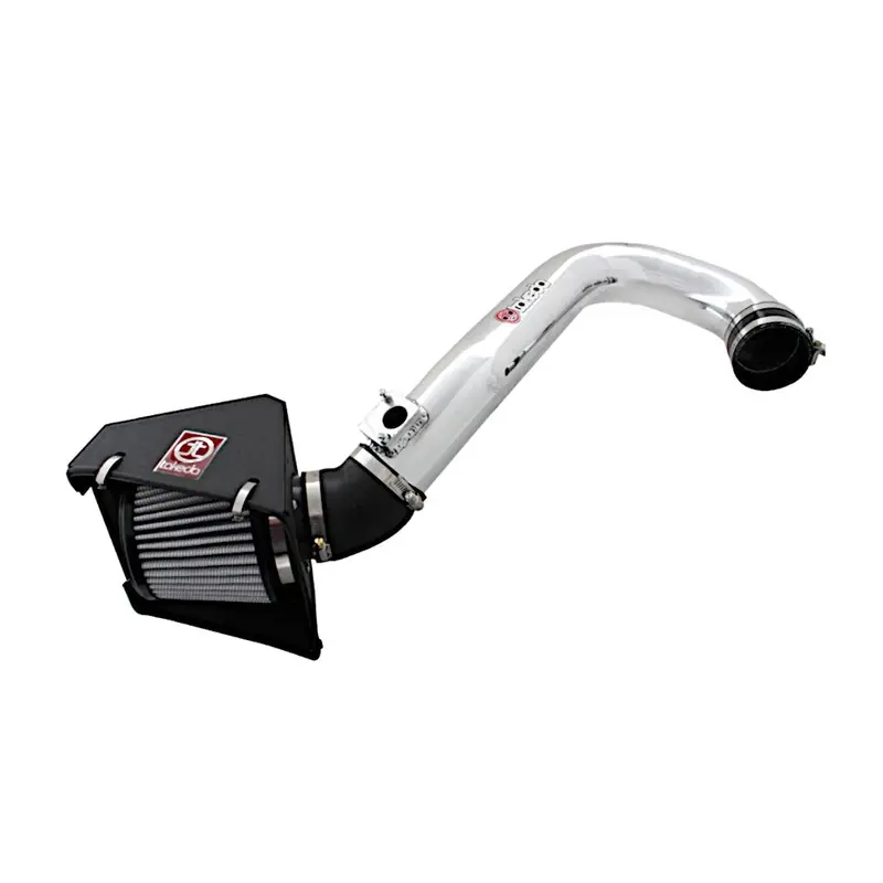Afe Takeda Stage 2 Aluminum Polished Short Ram Air Intake System W-Pro Dry Filter - Fits 2010-2013 Subaru Outback 1