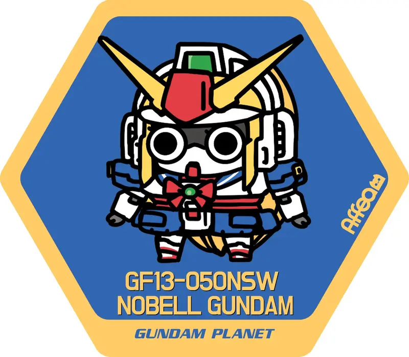 Affea Sticker 07 Nobell Gundam 1