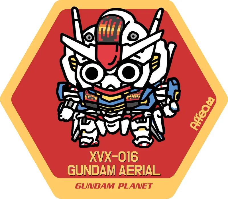 Affea Sticker 18 Gundam Aerial 1