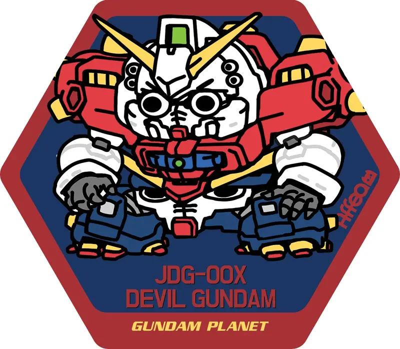 Affea Sticker 28 Devil Gundam 1