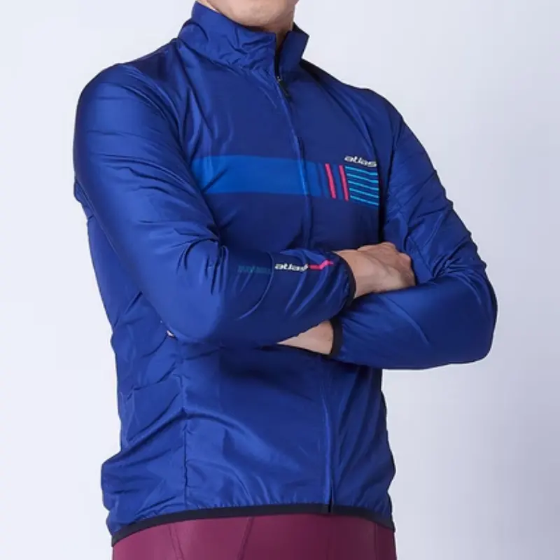 Atlas 中性羽量風衣外套~Jj-610-Bu~藍色 / Atlas Unisex Lightweight Windbreaker Jacket~Jj-610-Bu~Blue 3