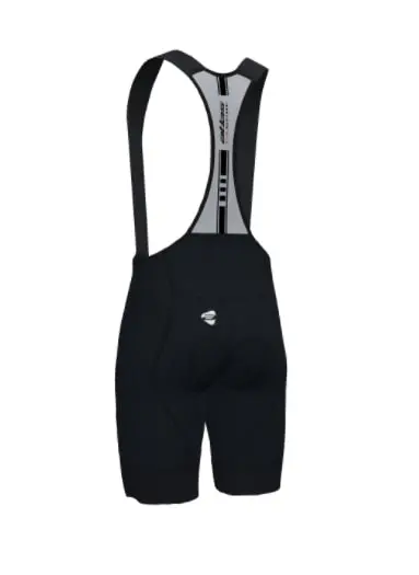 Atlas 五分透氣吊帶褲x六代褲墊, Sb-740-B, 黑色 (30℃~38℃) / Atlas Men Bib Short, 6 Gen Pad (30℃~38℃) 4