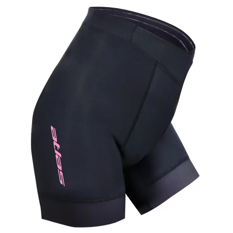 Atlas 女裝三分經編單車褲 (6代褲墊)~Ws-919-B~黑色~24-30℃ / Atlas Women Short - 6Th ~Ws-919-B~Black - 24-30℃ 1