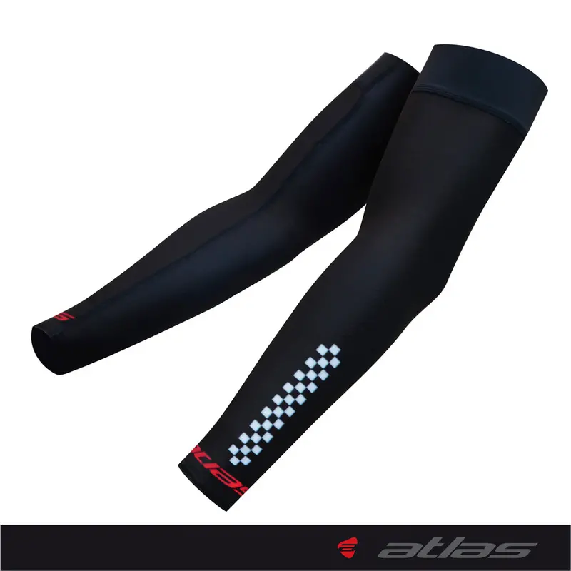 Atlas 防曬袖套hj-211,黑白/ Atlas Arm Warmers,Hj-211,Bk/Wh 1