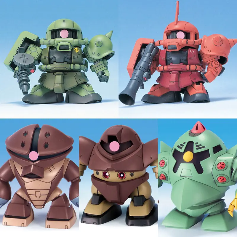 Bb Senshi Mobile Suit Gundam Principality Of Zeon Mobile Suit Set 1