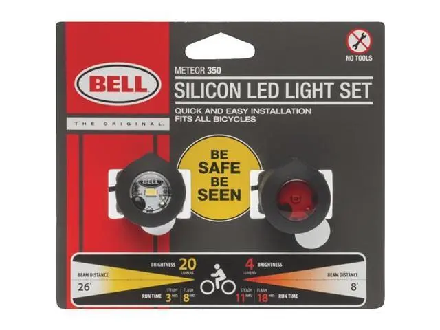 Bell Meteor 350 前後燈-黑色 / Bell Meteor 350 Light Set-Blk 1