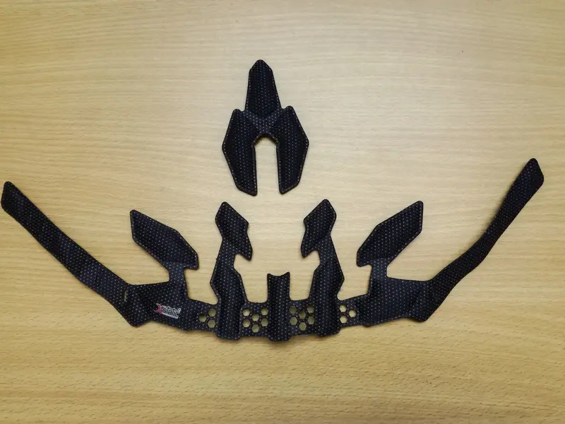 Bell Super 2/2R 黑色頭盔綿 - 中碼 / Bell Super 2/2R Black Pad Set- Size M 1