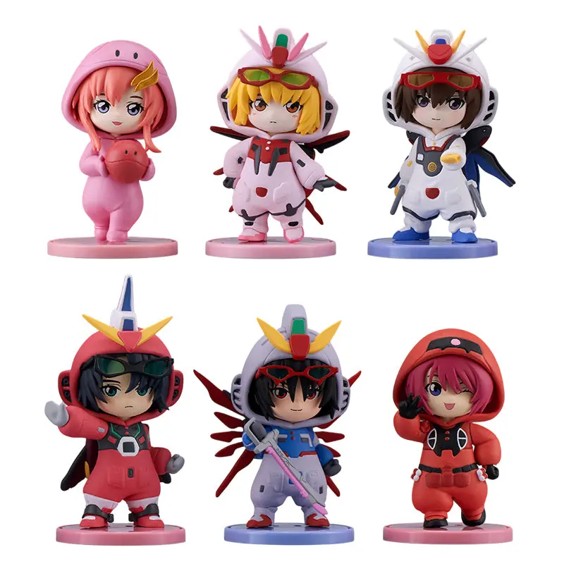 Bnfigure Q Gundam Seed Pajamars (Set Of 6) 1