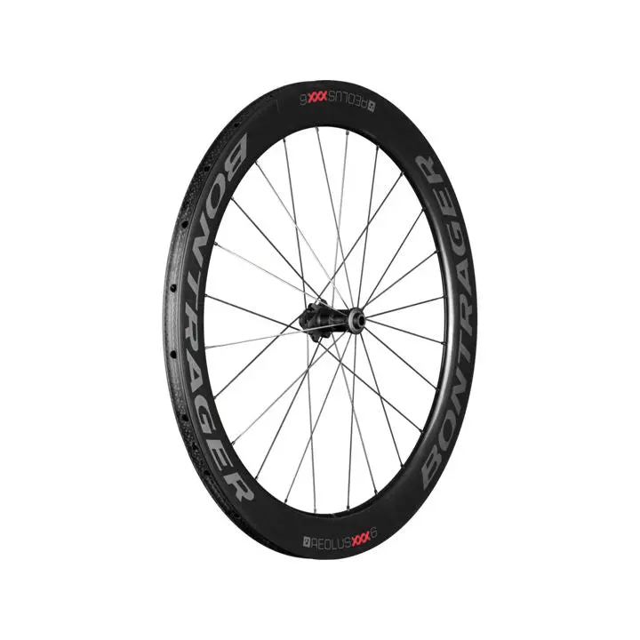 Bontrager Aeolus Xxx 6 管呔碟剎輪, 黑紅色 / Bontrager Aeolus Xxx 6 Tubular Disc Wh , Bk/Rd 1