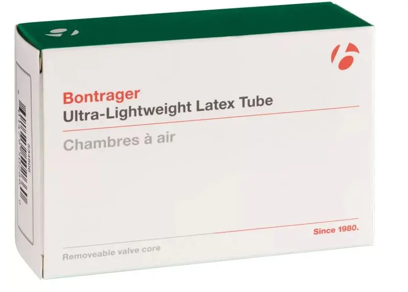 Bontrager 超輕乳膠法咀內呔~700X25-30C Rvc~48Mm~83克 / Bontrager Ultra-Lightweight Latex Presta Valve Bicycle Tube 700X25/30C Rvc 48Mm 1