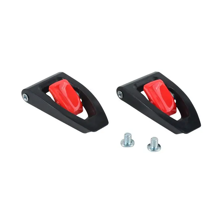 Bontrager 鞋扣 - 黑/紅 / Bontrager Shoept Bnt Buckle Kit - Bk/Rd 1