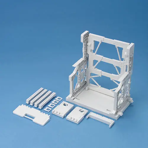 Builders Parts System Base 001 White 1