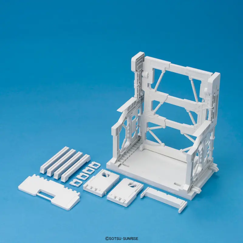 Builders Parts System Base 001 White 2