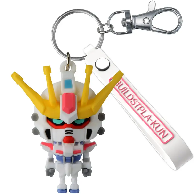 Buildstpla-Kun 3D Rubber Mascot Keychain 1