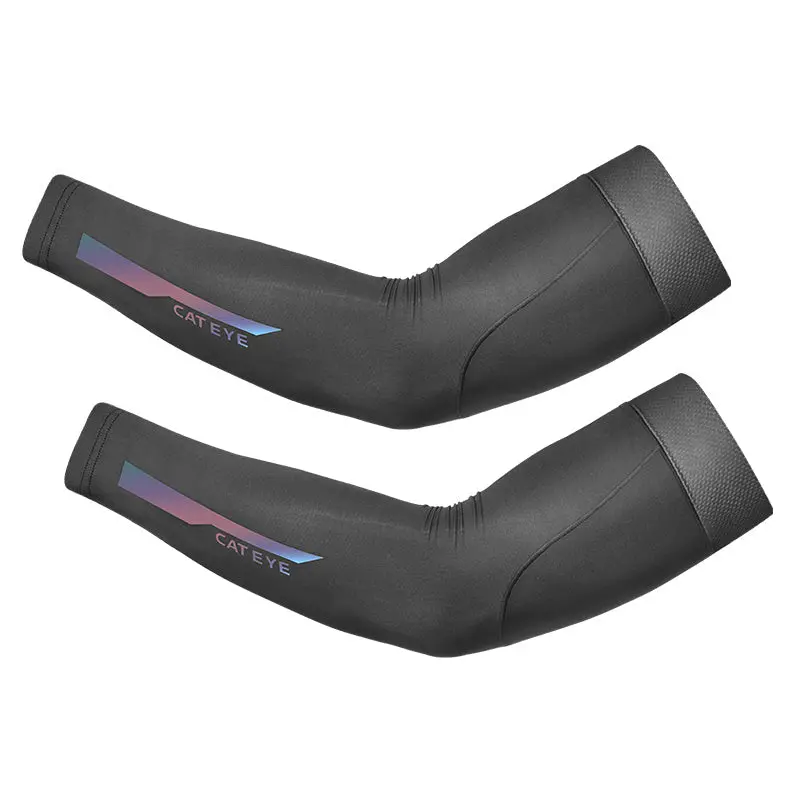Cateye 夜光流彩防曬袖套~黑/ Cateye A.R. Arm Cover~Black 1